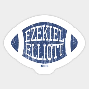 Ezekiel Elliott Dallas Football Sticker